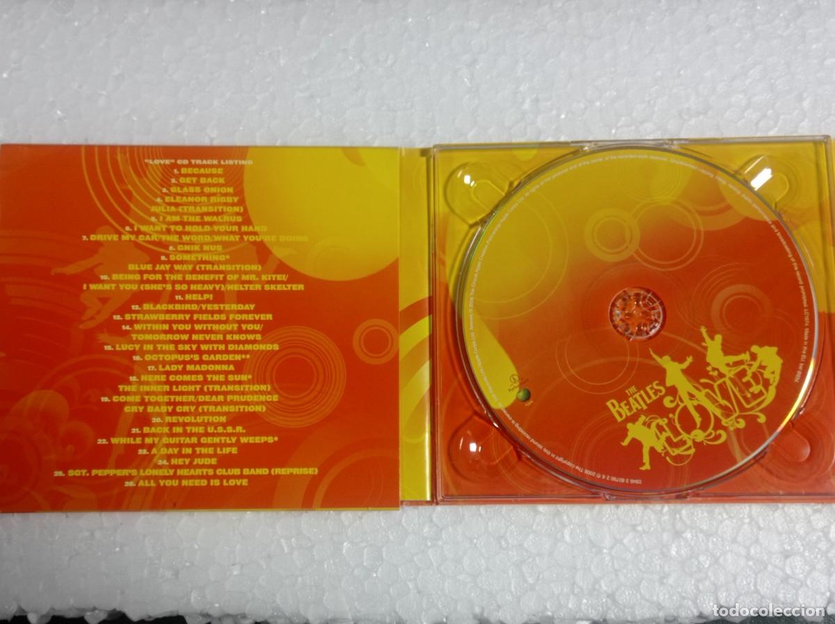 CDs de m&uacute;sica: Disco CD y DVD LOVE The Beatles - Foto 3