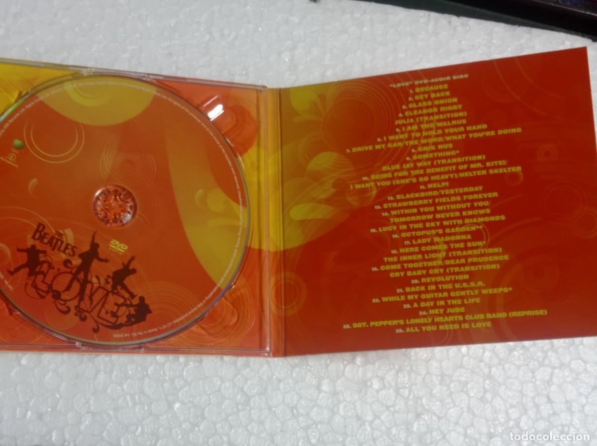 CDs de m&uacute;sica: Disco CD y DVD LOVE The Beatles - Foto 6