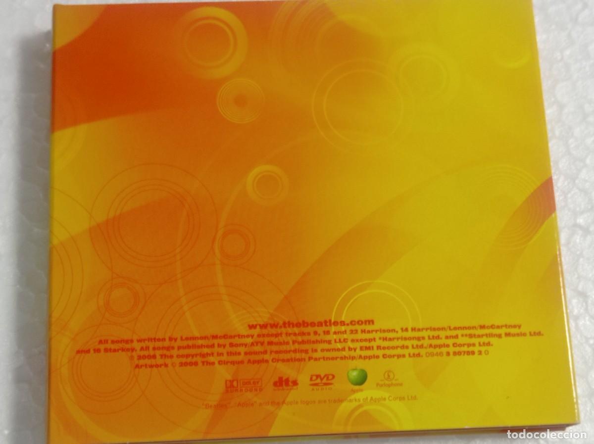 CDs de m&uacute;sica: Disco CD y DVD LOVE The Beatles - Foto 8
