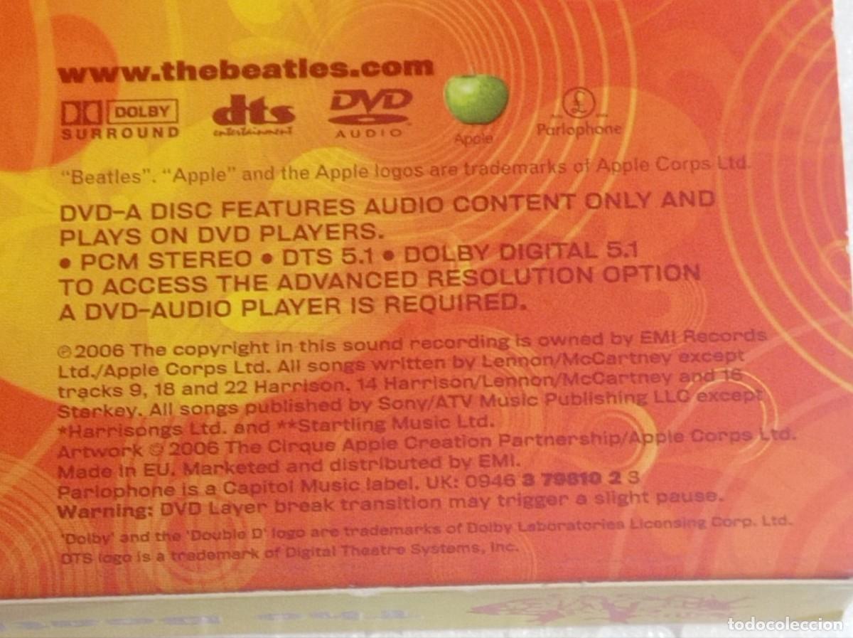 CDs de m&uacute;sica: Disco CD y DVD LOVE The Beatles - Foto 11