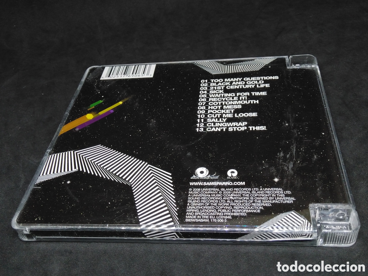CDs de m&uacute;sica: SAM SPARRO - CD - 2008 - DISCO VERIFICADO - SAM SPARRO - Foto 2
