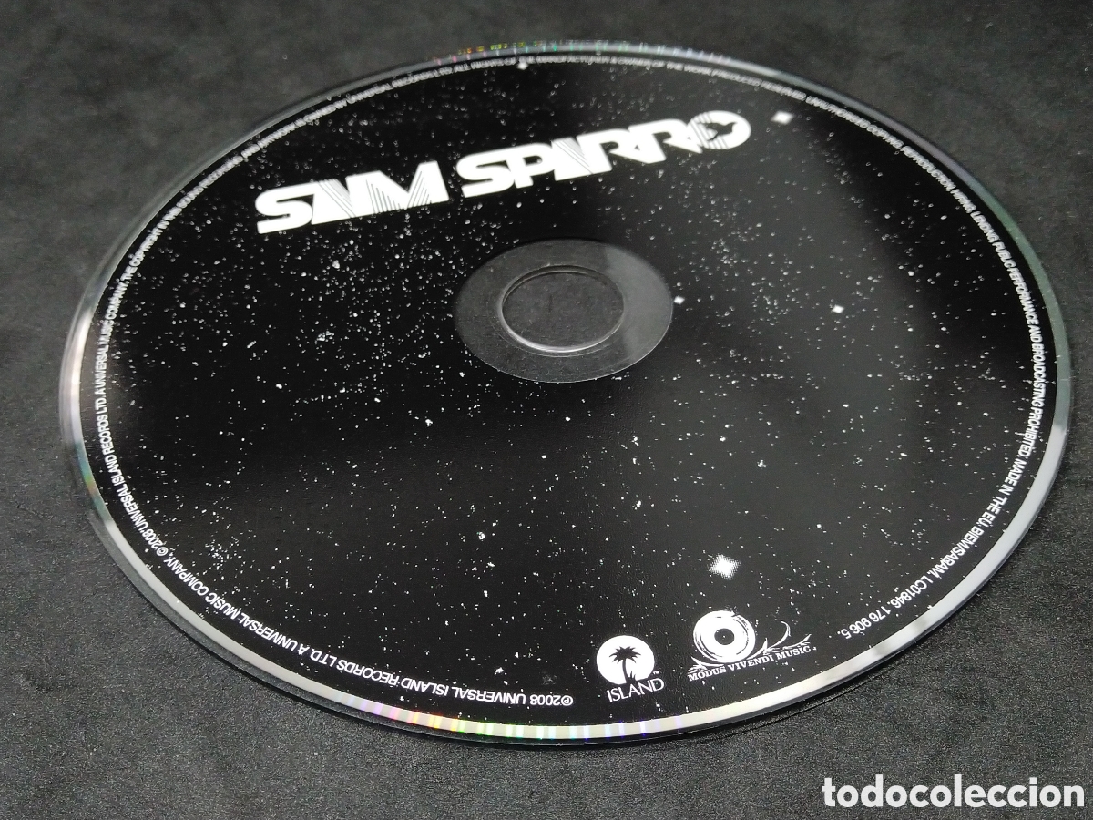 CDs de m&uacute;sica: SAM SPARRO - CD - 2008 - DISCO VERIFICADO - SAM SPARRO - Foto 9