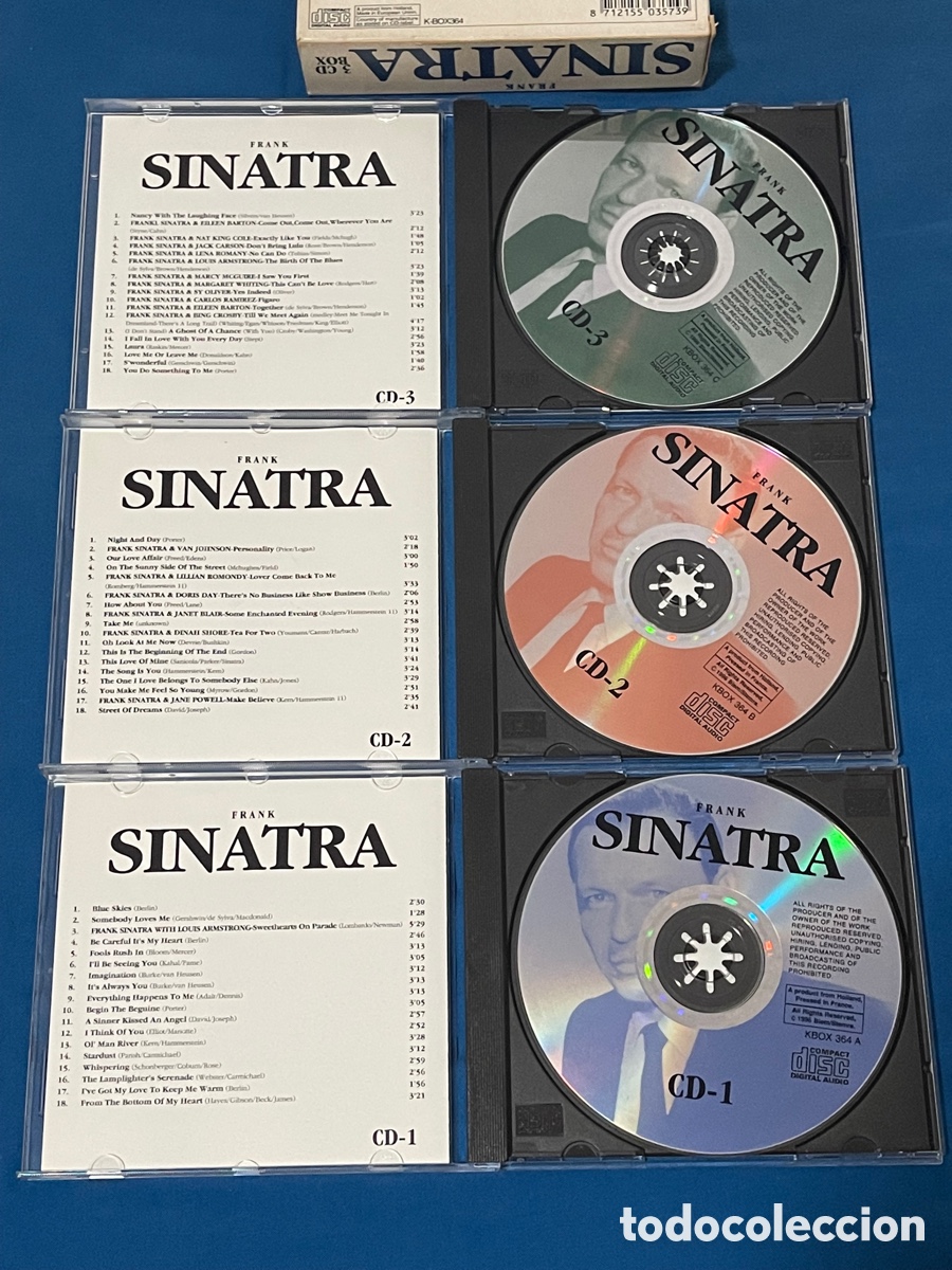 CDs de m&uacute;sica: FRANK SINATRA 3 CD BOX - Foto 6