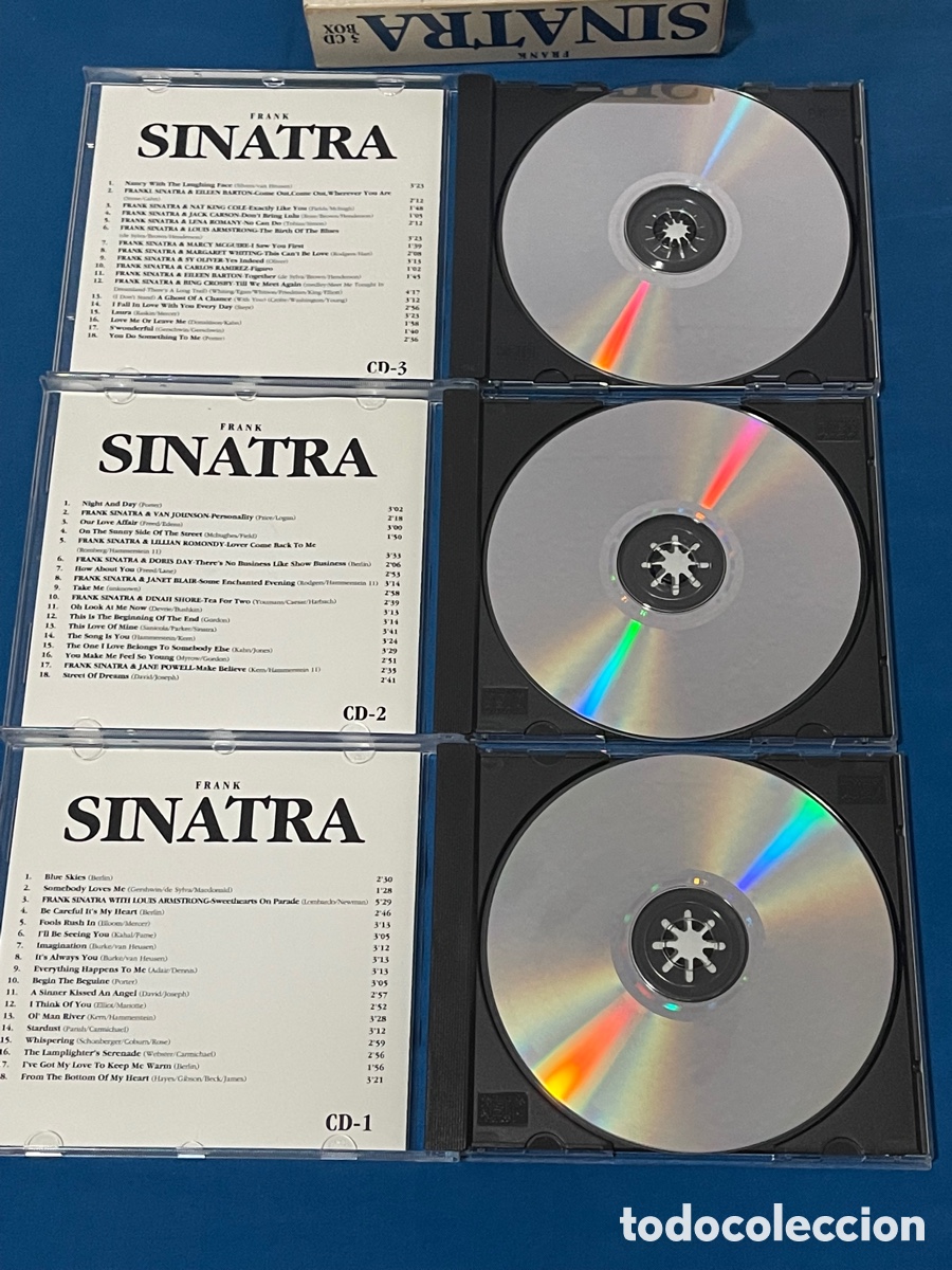 CDs de m&uacute;sica: FRANK SINATRA 3 CD BOX - Foto 7