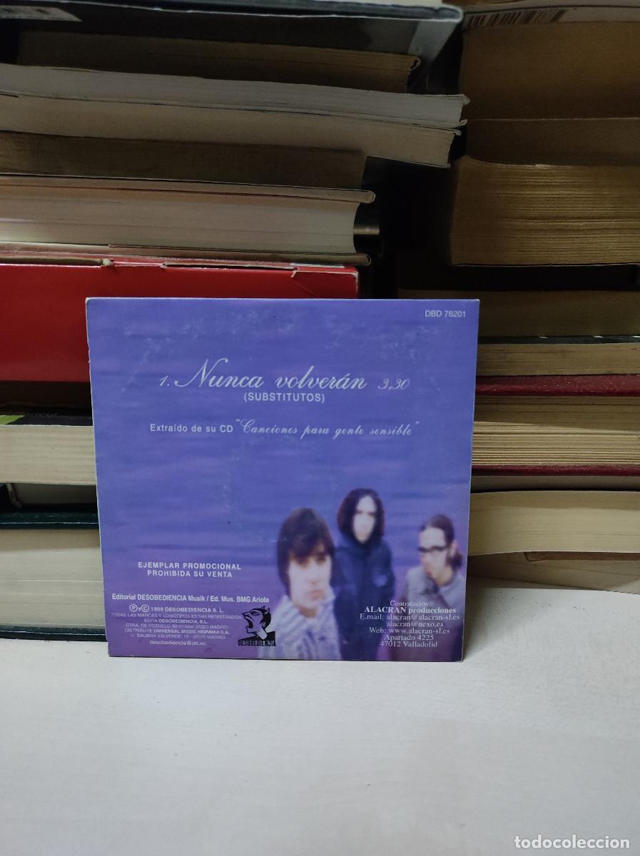 CDs de m&uacute;sica: Substitutos &ndash; NUNCA VOLVERAN - Foto 2