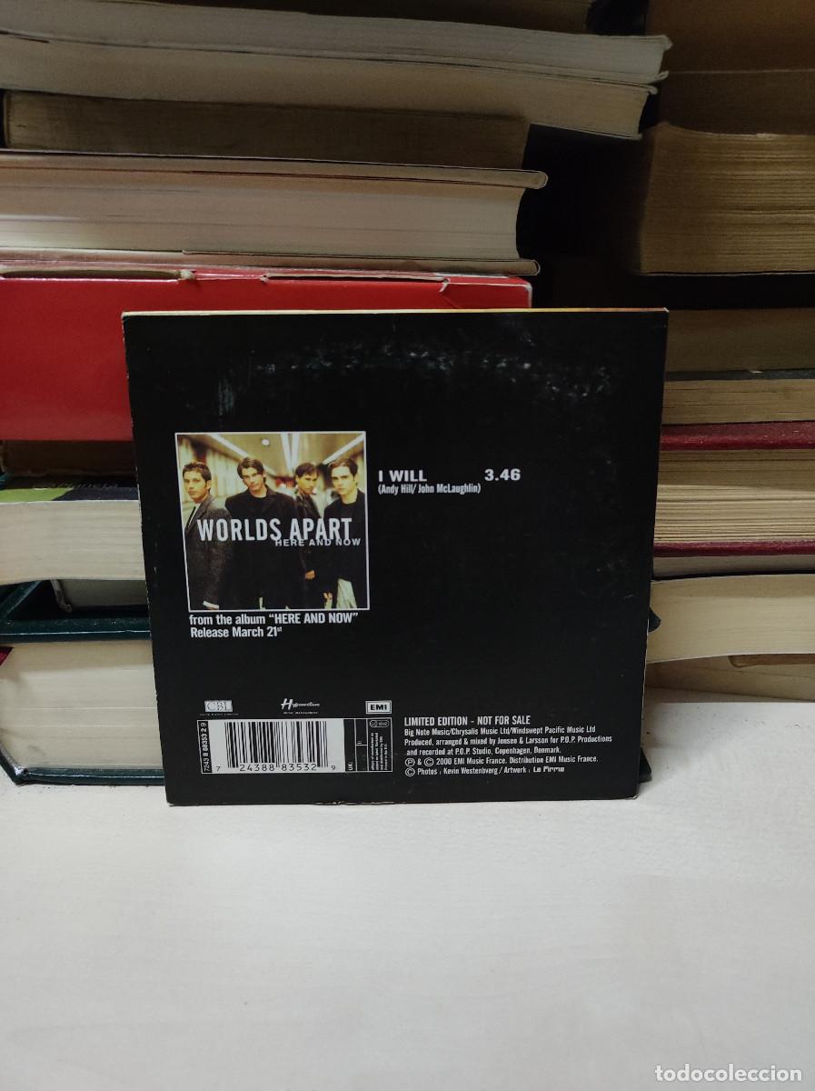 CDs de m&uacute;sica: WORLDS APART I WILL - Foto 2