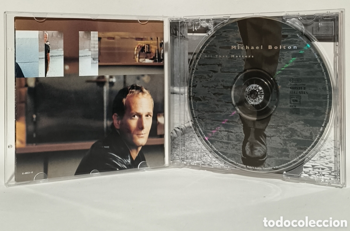CDs de m&uacute;sica: Michael Bolton - All that matters - Foto 3