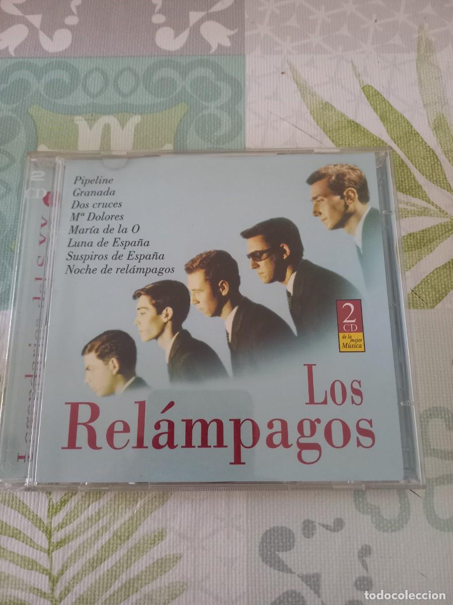 CDs de m&uacute;sica: CD LOS REL&Aacute;MPAGOS - LEGENDARIOS (2003) DOBLE CD - Foto 1