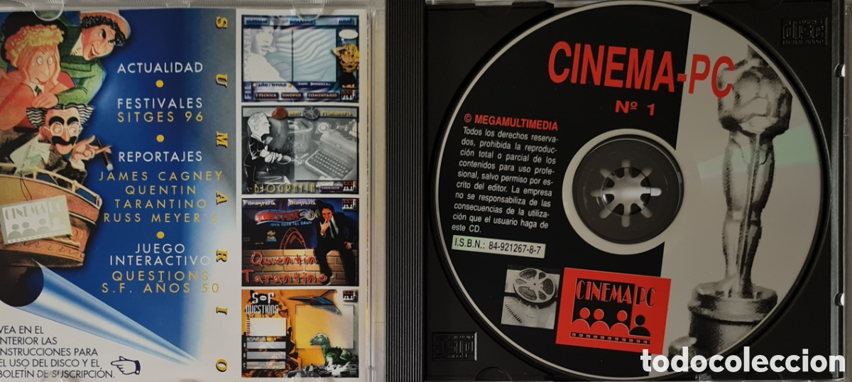 CDs de m&uacute;sica: CD- CINEMA PC MAGACINE 1 - Foto 3