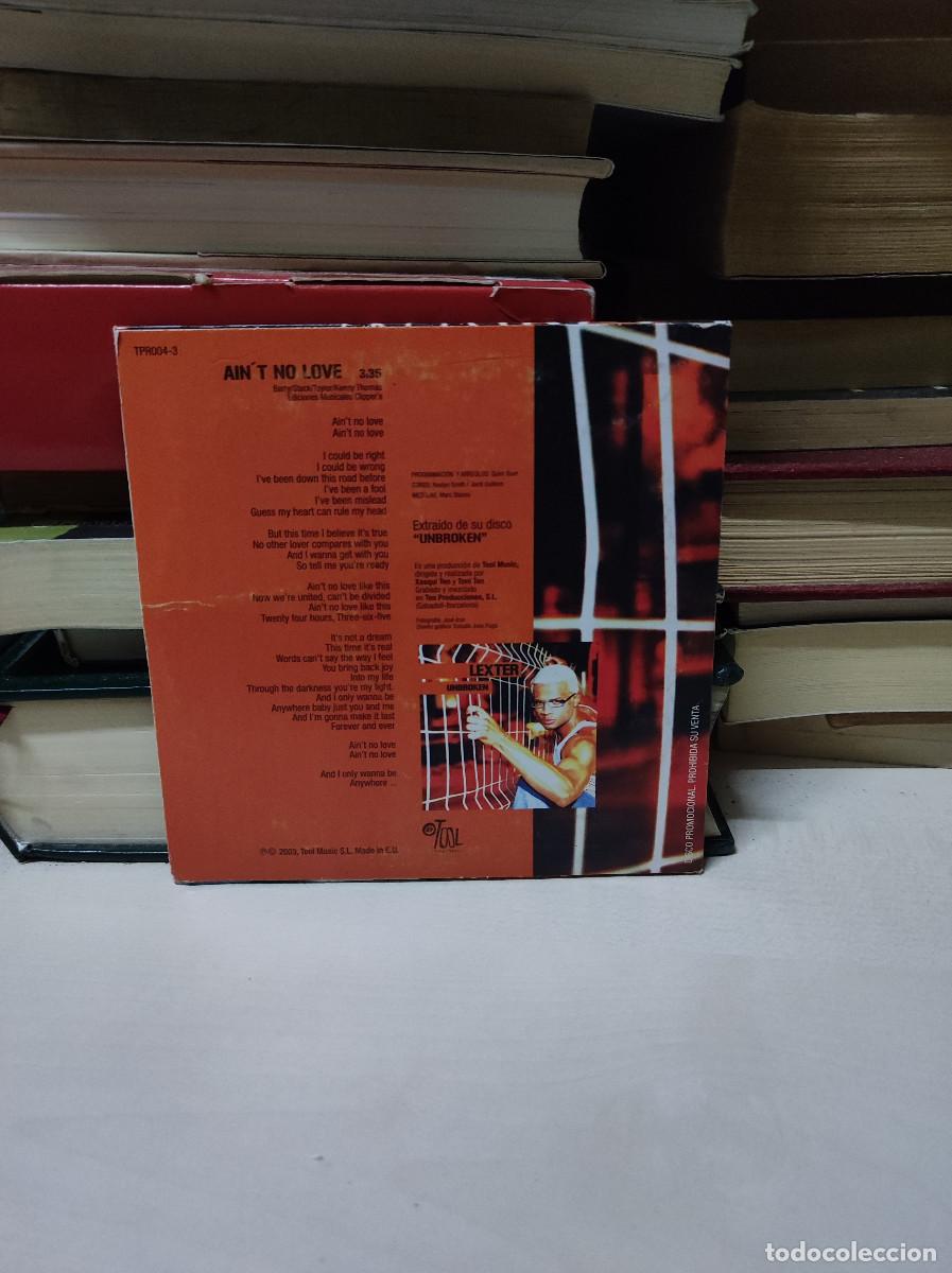 CDs de m&uacute;sica: Lexter &ndash; AINT NO LOVE - Foto 2