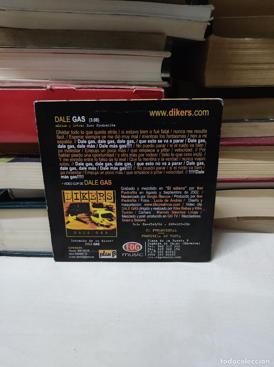 CDs de m&uacute;sica: Dikers &ndash; Dale Gas - Foto 2