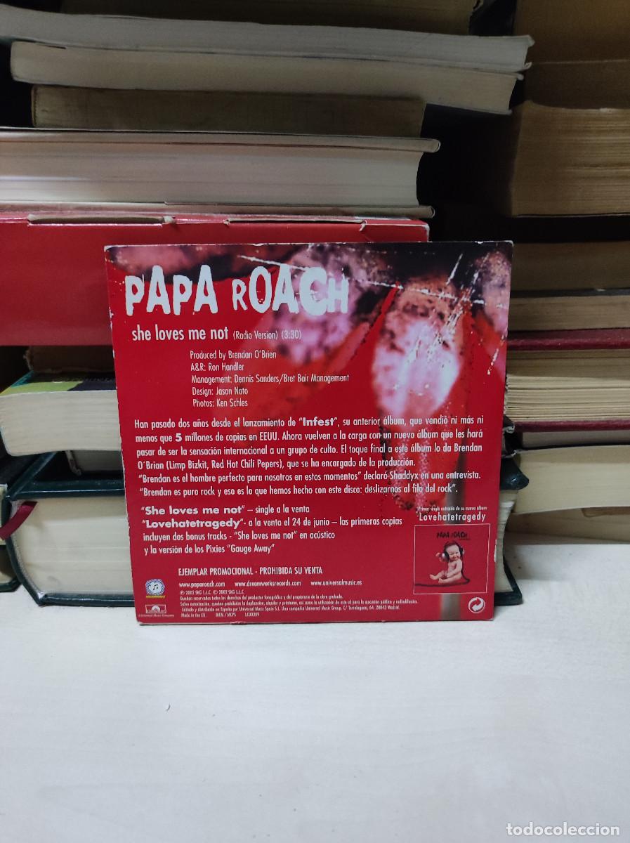 CDs de m&uacute;sica: Papa Roach &ndash; She Loves Me Not - Foto 2