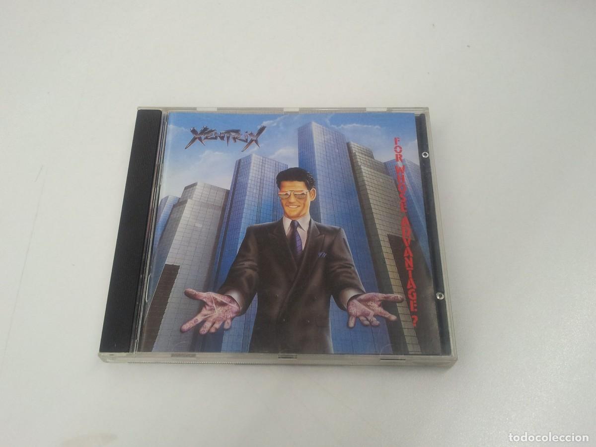 CDs de m&uacute;sica: CD XENTRIX - FOR WHOSE ADVANTAGE? - Foto 1