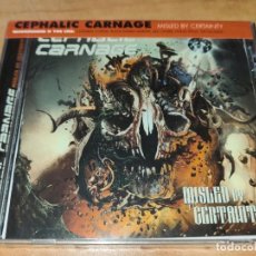 CDs de Música: CEPHALIC CARNAGE CD MISLED.,RELAPSE REC.2010-CANNIBAL CORPSE-DYING FETUS (COMPRA MINIMA 15 EUR. Lote 391436499