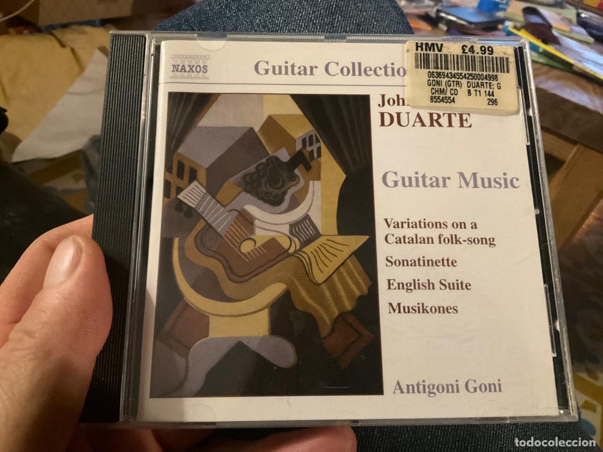 CDs de M&uacute;sica: john duarte guitar music antigoni goni guitarra naxos
