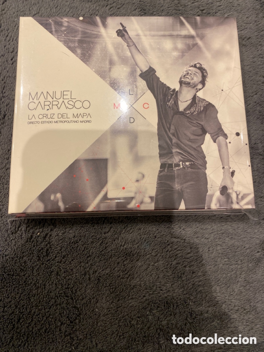CDs de m&uacute;sica: MANUEL CARRASCO - LA CRUZ DEL MAPA CD + DVD - Foto 1