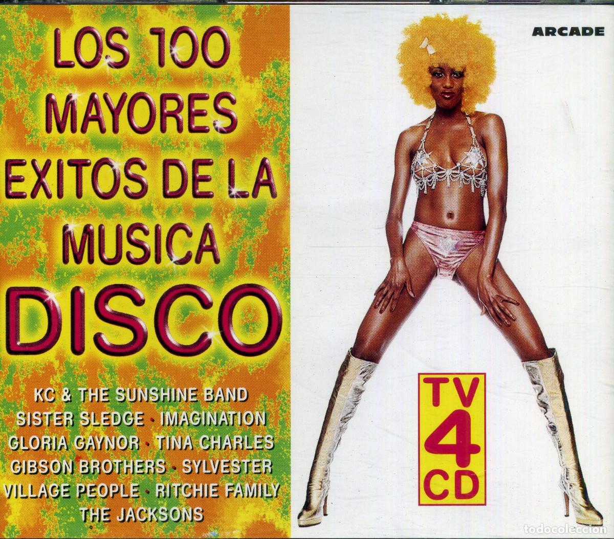 CDs de m&uacute;sica: LOS 100 MAYORES EXITOS DE LA MUSICA DISCO - Foto 1