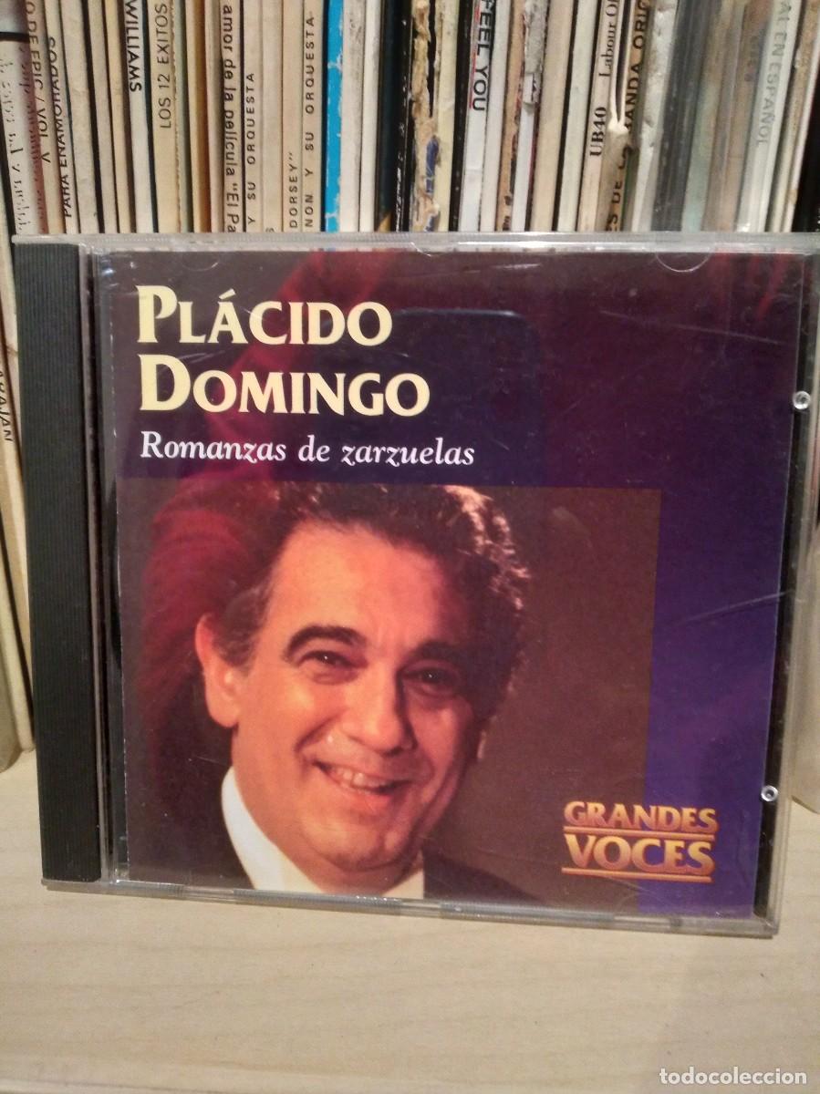 CDs de m&uacute;sica: Pl&aacute;cido Domingo-Romanzas de Zarzuelas-Grandes Voces-Cd-