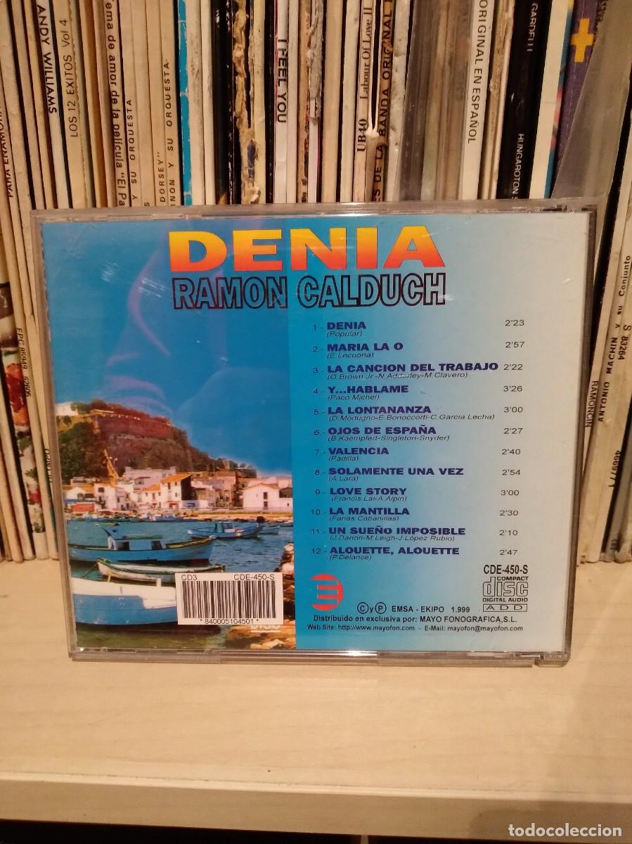 CDs de m&uacute;sica: Ram&oacute;n Calduch-Denia-Cd- - Foto 2
