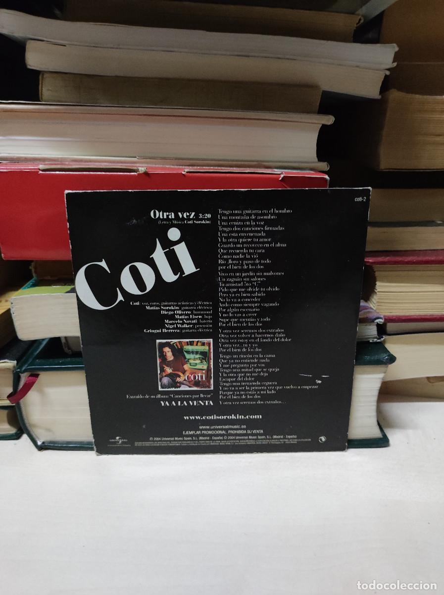 CDs de m&uacute;sica: Coti &ndash; Otra Vez - Foto 2