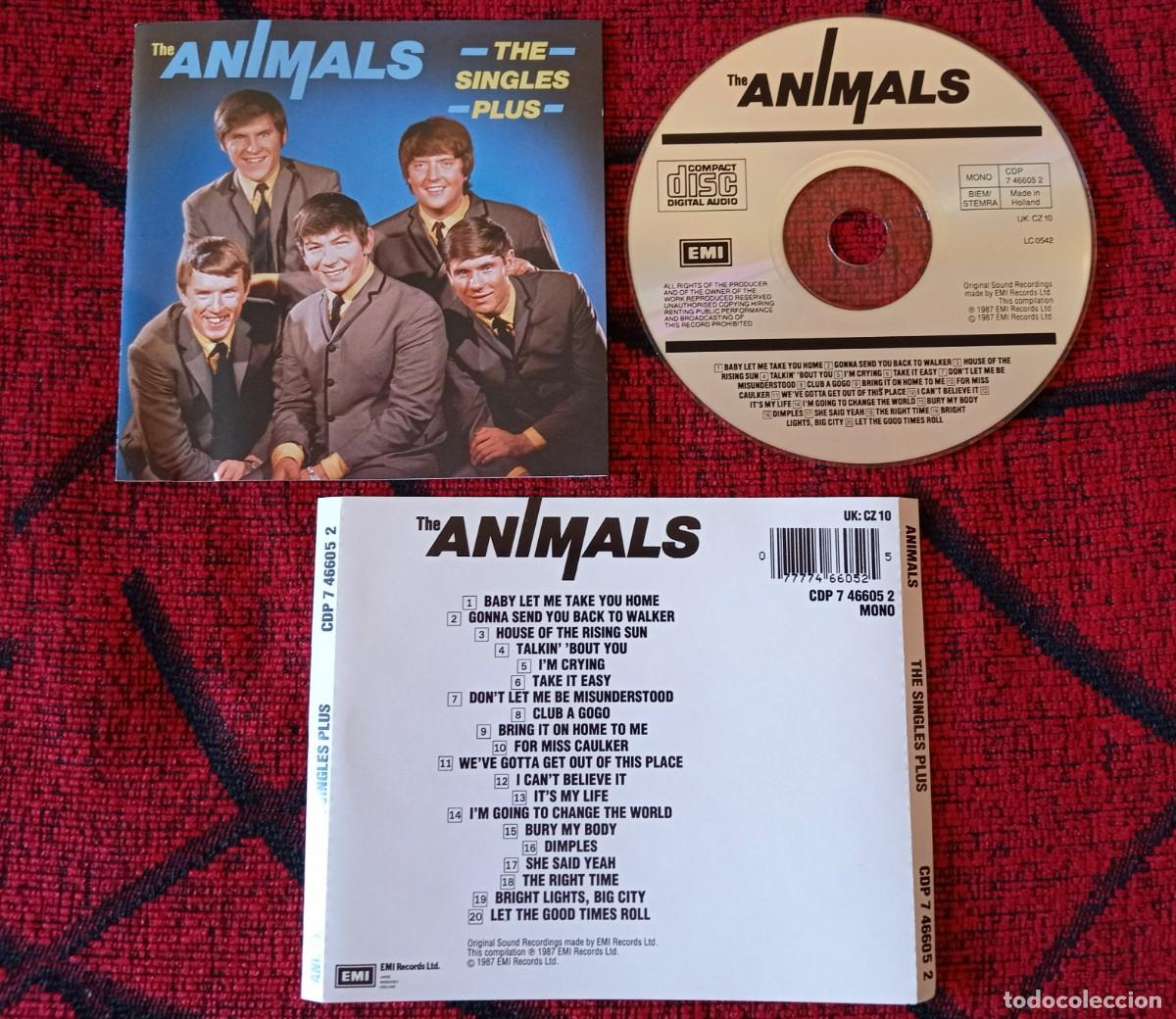 CDs de m&uacute;sica: THE ANIMALS ** The Singles Plus ** CD ORIGINAL 1987 - Foto 1