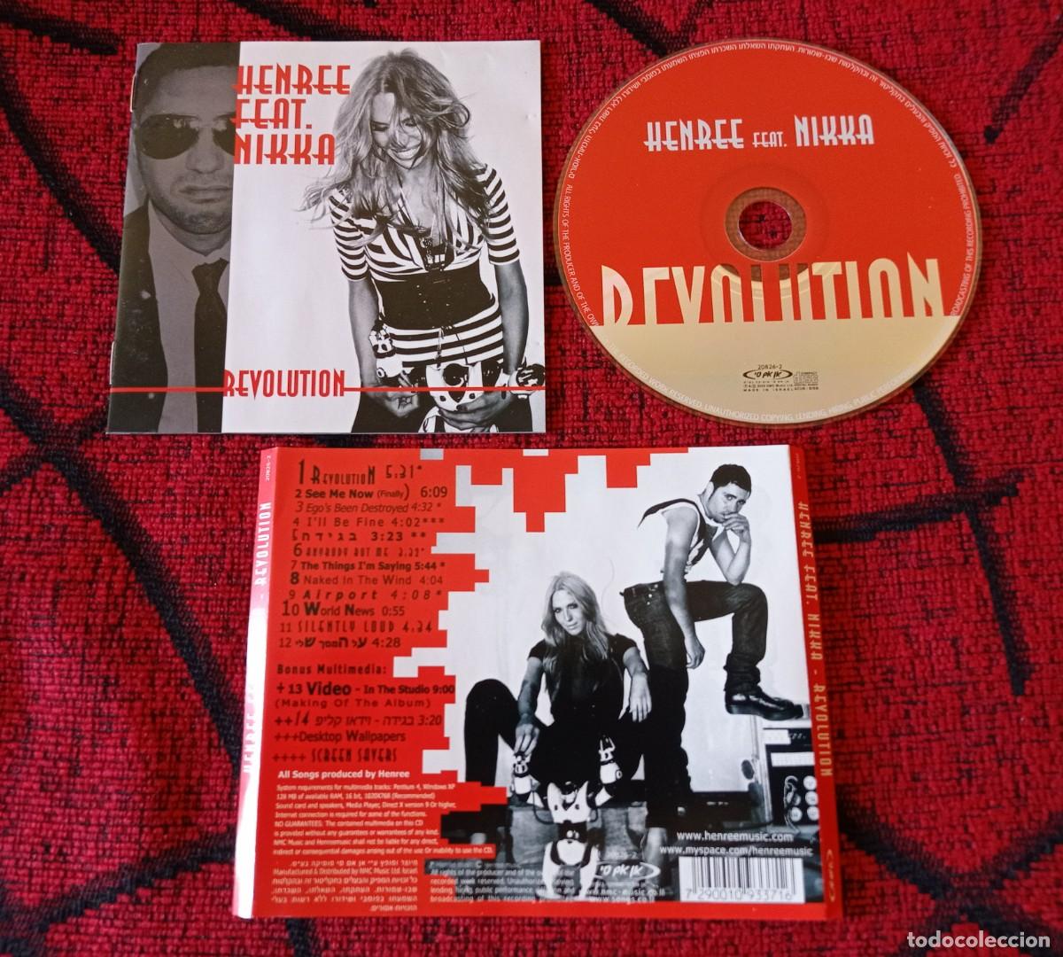 CDs de m&uacute;sica: HENREE Feat. NIKKA ** Revolution ** CD ORIGINAL 2006 - Foto 1