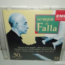 CDs de Música: LO MEJOR DE FALLA. 50 ANIVERSARIO - SORIANO, BITETTI, ANGELES, LARROCHA, GALVEZ (EMI) CD