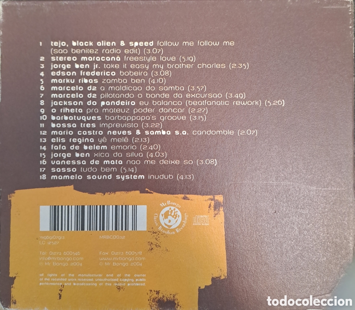 CDs de m&uacute;sica: *Various &ndash; Brazilian Beats 5. CDH1 - Foto 2