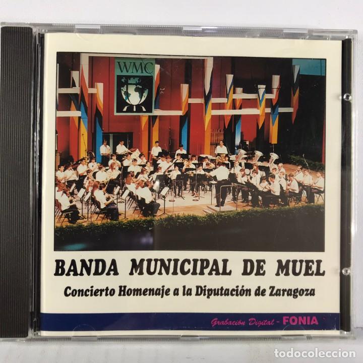 CD de M&uacute;sica: BANDA MUNICIPAL DE MUEL - CONCIERTO HOMENAJE A LA DIPUTACION DE ZARAGOZA