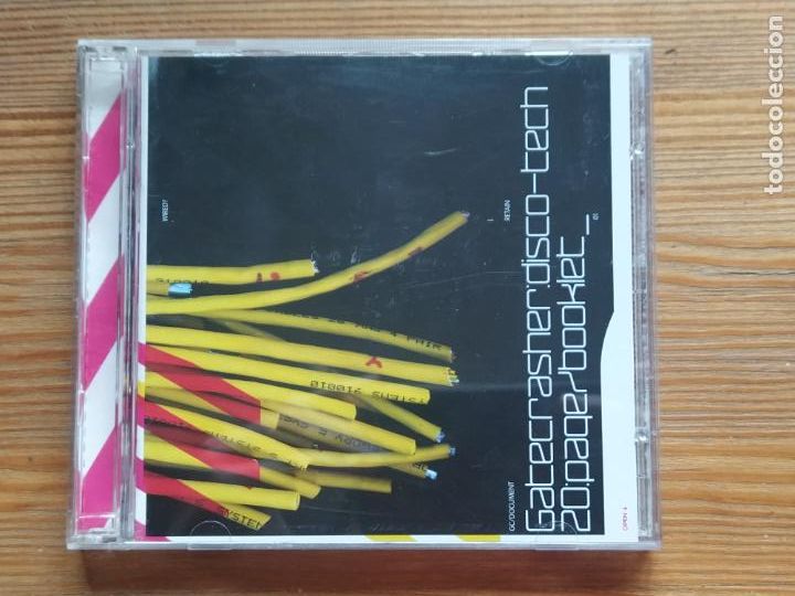 CDs de m&uacute;sica: CD GATECRASHER - DISCO-TECH (2 CDS) (ES) - Foto 1
