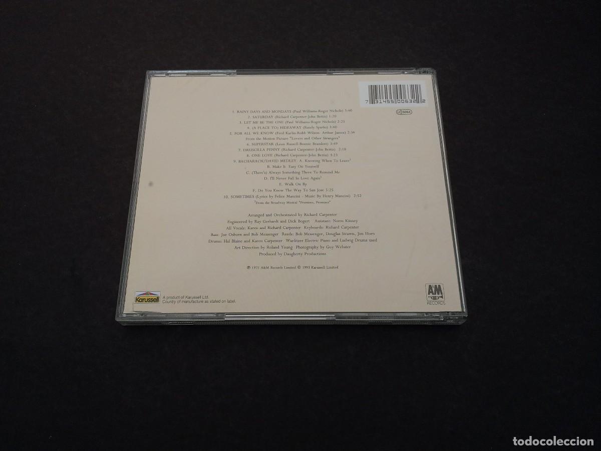 CDs de m&uacute;sica: CD CARPENTERS - 1971 - Foto 3