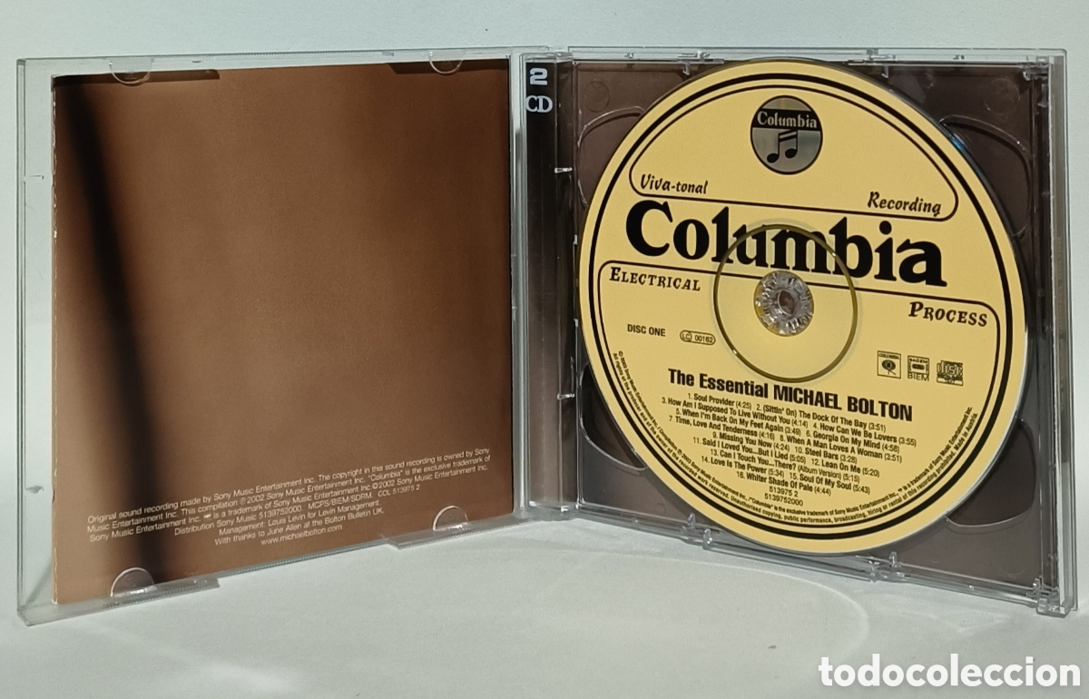 CDs de m&uacute;sica: Michael Bolton - The Essential (2 CDs) - Foto 3
