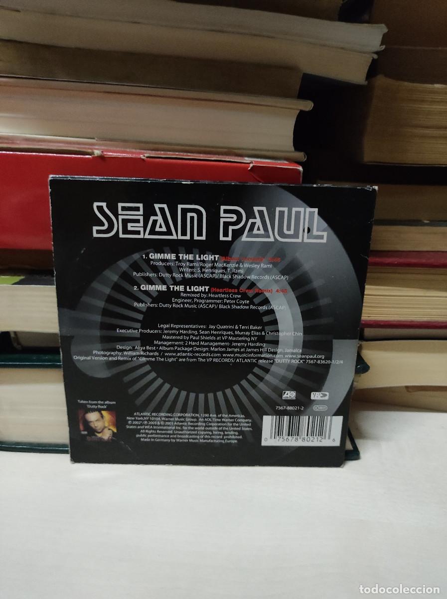 CDs de m&uacute;sica: Sean Paul &ndash; Gimme The Light - Foto 2