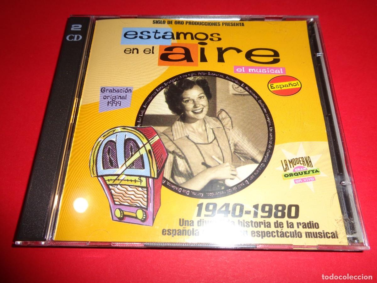 CDs de m&uacute;sica: ESTAMOS EN EL AIRE / EL MUSICAL / 2 CD - Foto 1