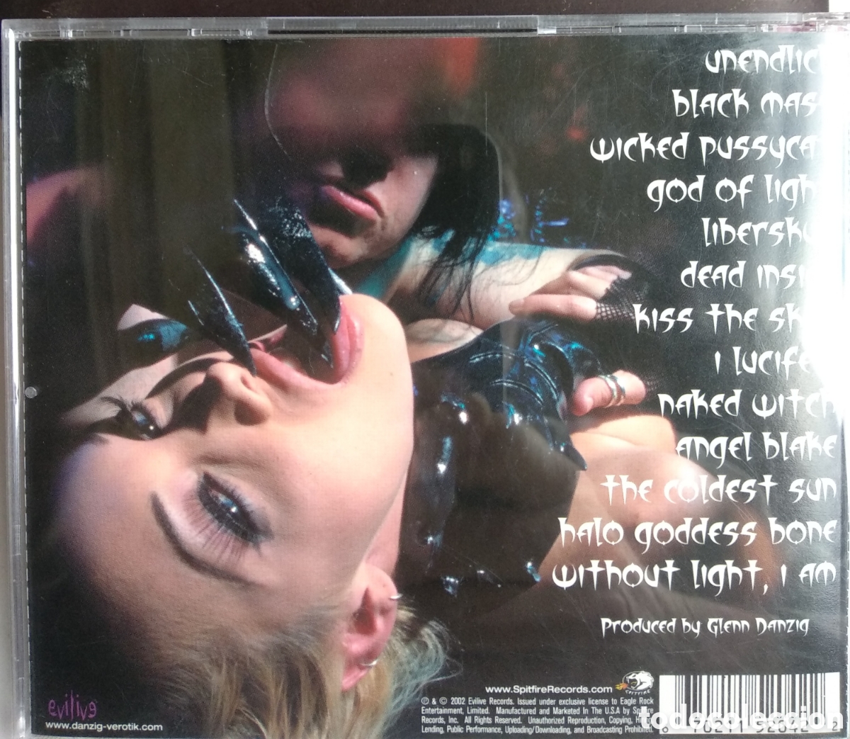 CDs de m&uacute;sica: *I LUCIFERI, DANZIG, US, SPITFIRE, 2002, CDM.2 - Foto 2