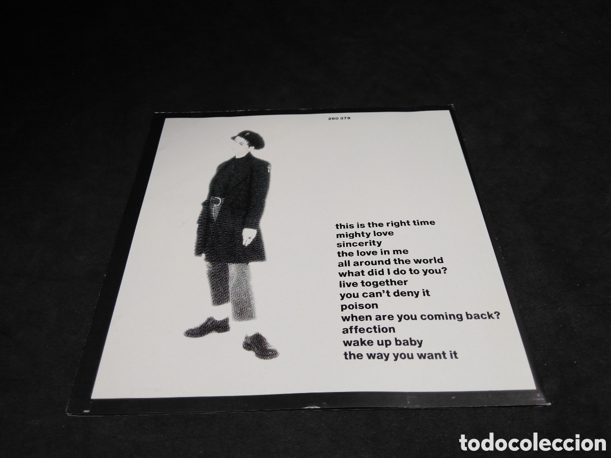 CDs de m&uacute;sica: LISA STANSFIELD - AFFECTION - CD - 1989 - DISCO VERIFICADO - Foto 4