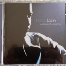 CDs de Música: BABY FACE - A COLLECTION OF HIS GREATEST HITS - CD