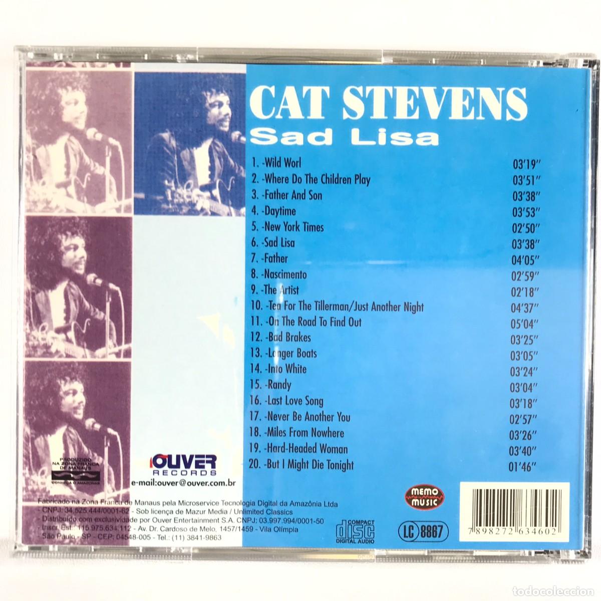 CDs de m&uacute;sica: Cat Stevens ● Sad Lisa ● CD, Compilation BRAZIL - Foto 3