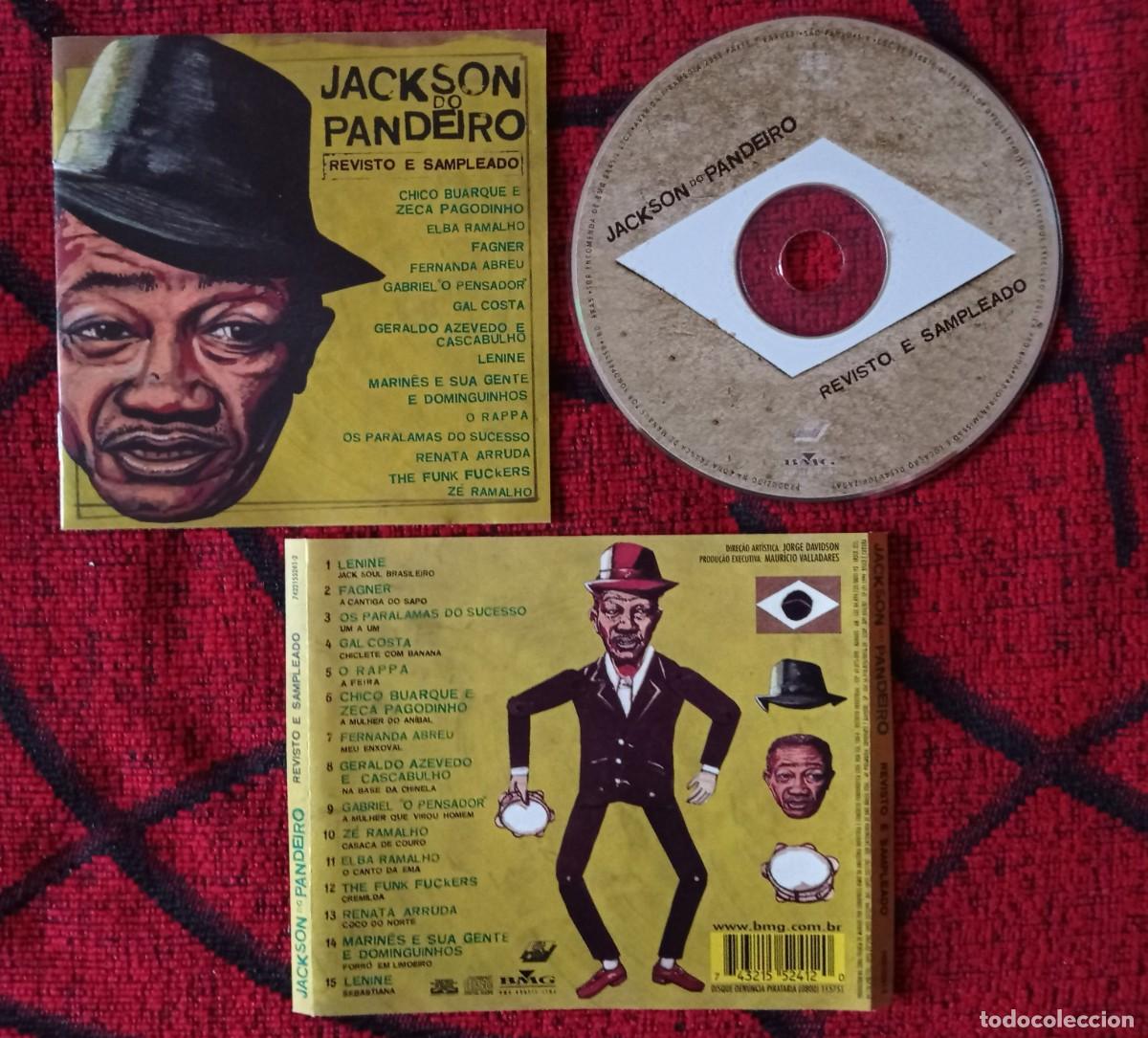 CD de M&uacute;sica: JACKSON DO PANDEIRO (Revisto E Sampleado) 1999 BRAZIL CD GAL COSTA Elba Ramalho