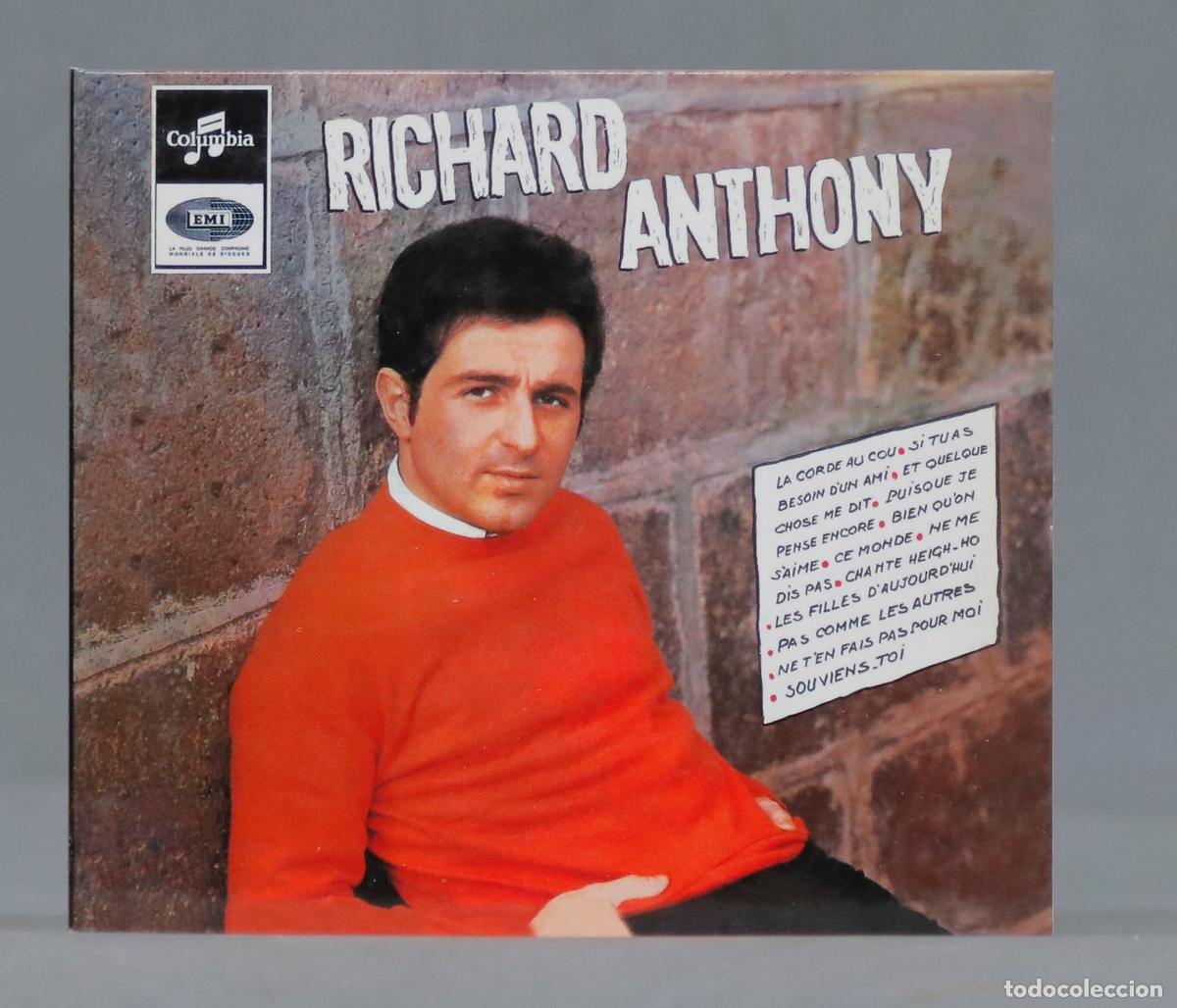 CDs de m&uacute;sica: CD. Richard Anthony &ndash; Ce Monde - Foto 1