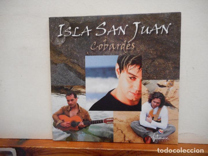 CDs de m&uacute;sica: CD. ISLA SAN JUAN. COBARDES - Foto 1
