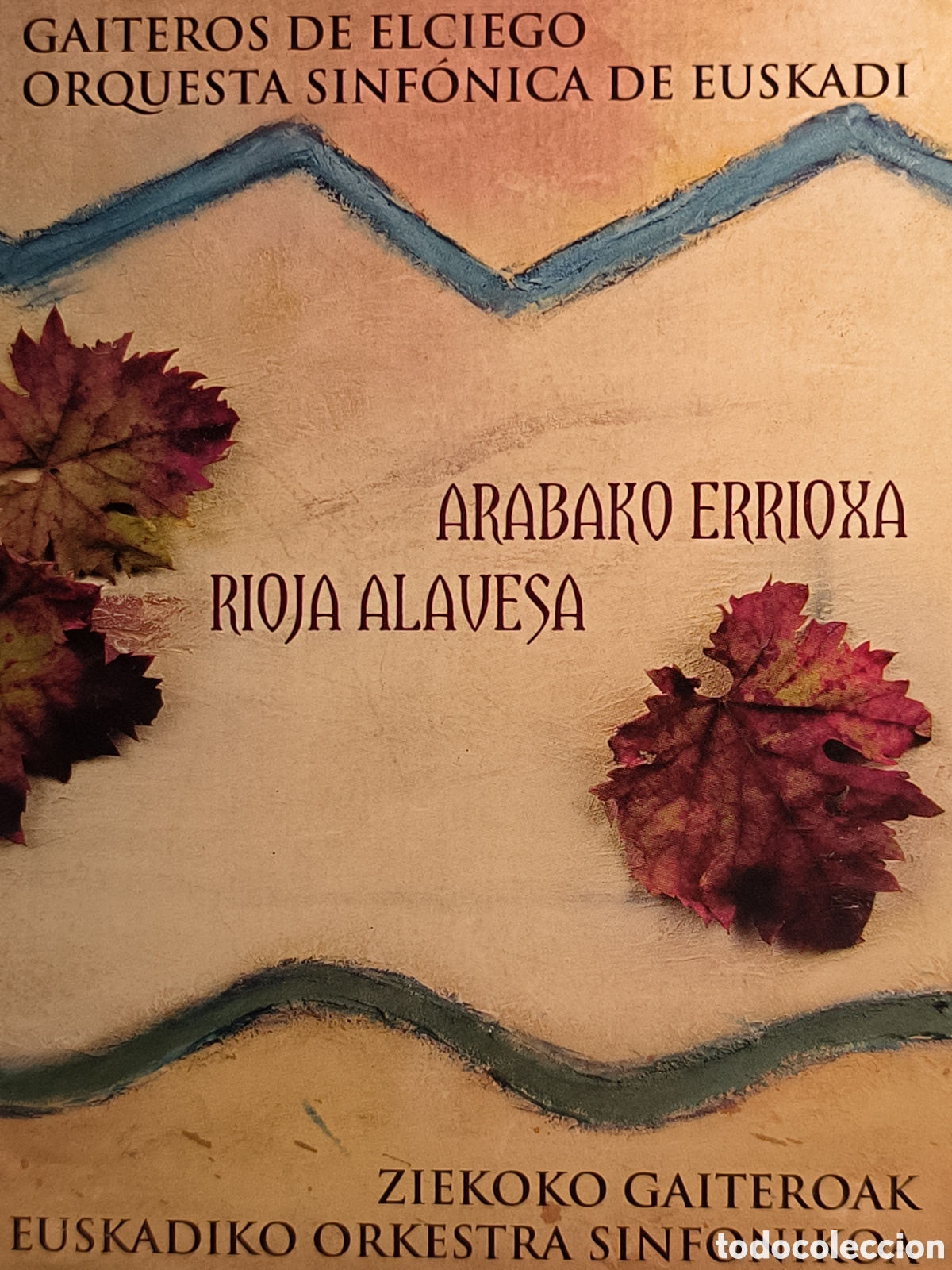 CD de M&uacute;sica: CD - Gaiteros de elciego- orquesta sinfonica de euskadi- rioja alavesa - tdk626