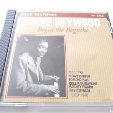 CDs de Música: CD JAZZ ARCHIVES Nº 183 EDDIE HEYWOOD BEGIN THE BEGUINE REF: 2-75