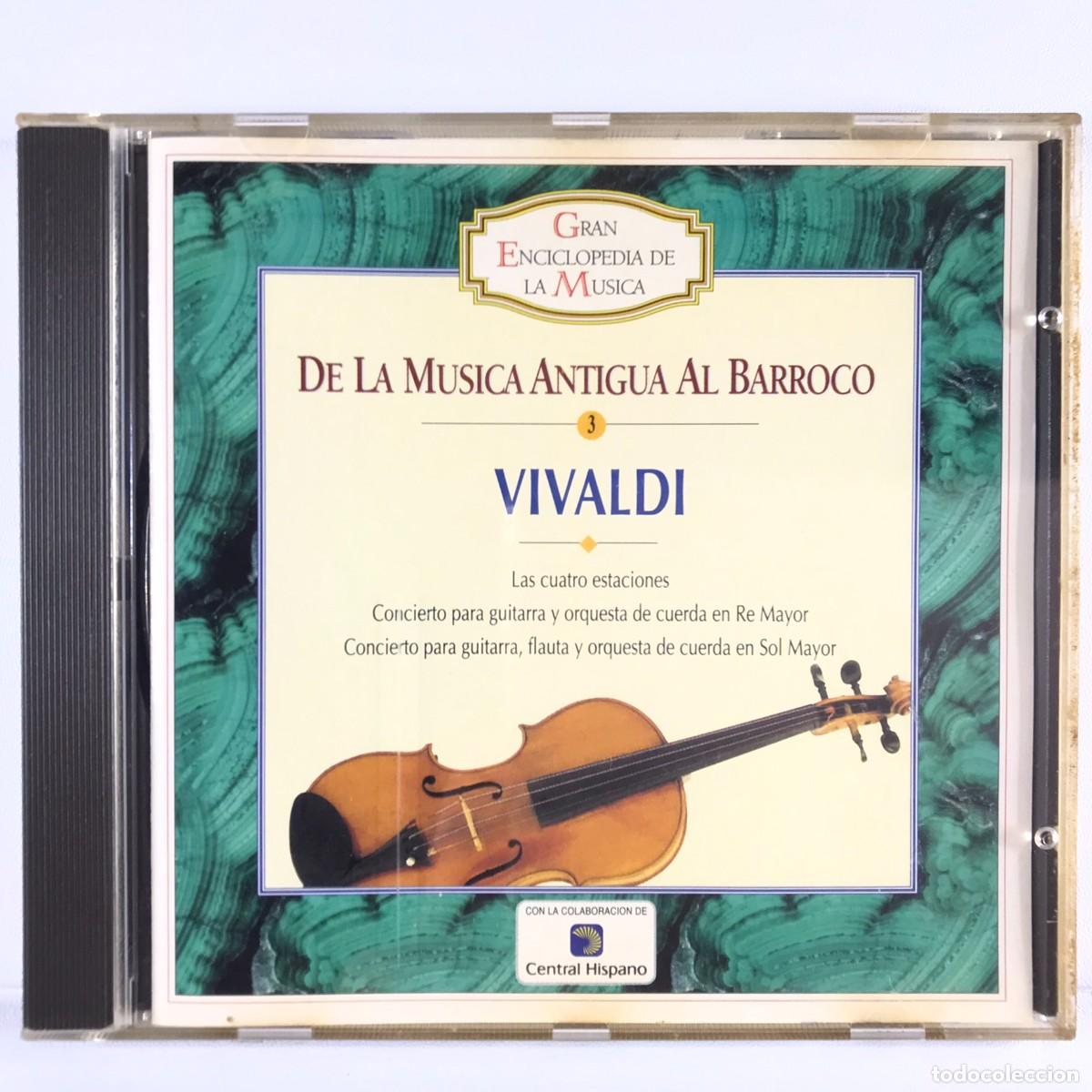 CDs de M&uacute;sica: Gran Enciclopedia de la M&uacute;sica &ndash; 3 ● De La M&uacute;sica Antigua Al Barroco 3. Vivaldi ● CD, Compilation