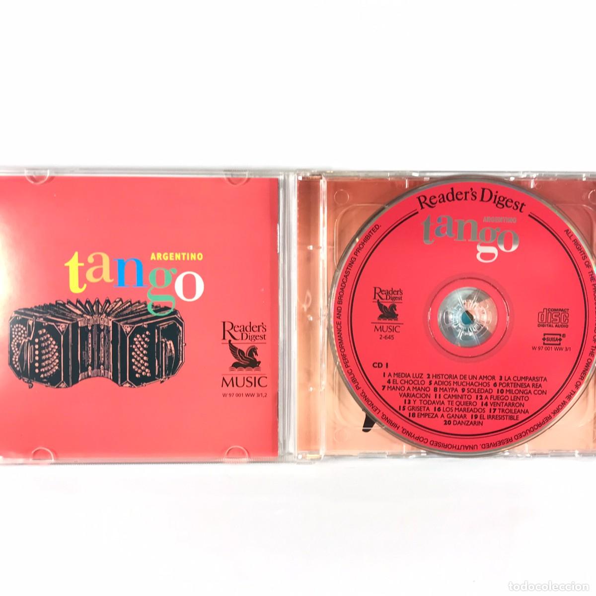 CDs de m&uacute;sica: Readers Digest ● Argentino Tango● 2 x CD, Compilation - Foto 2