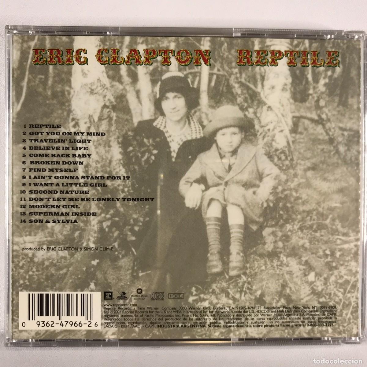 CDs de m&uacute;sica: Eric Clapton ● Reptile ● CD, Album - Foto 3