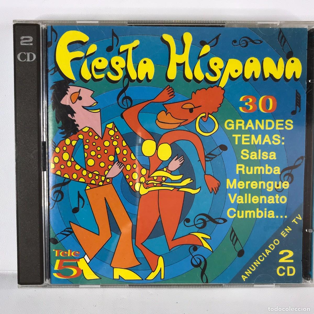 CDs de m&uacute;sica: Various ● Fiesta Hispana ● 2 x CD, Compilation - Foto 1