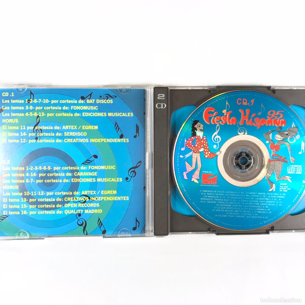 CDs de m&uacute;sica: Various ● Fiesta Hispana ● 2 x CD, Compilation - Foto 2
