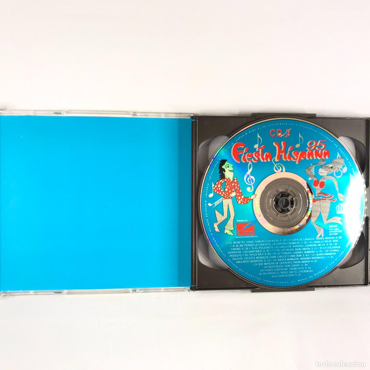 CDs de m&uacute;sica: Various ● Fiesta Hispana ● 2 x CD, Compilation - Foto 3