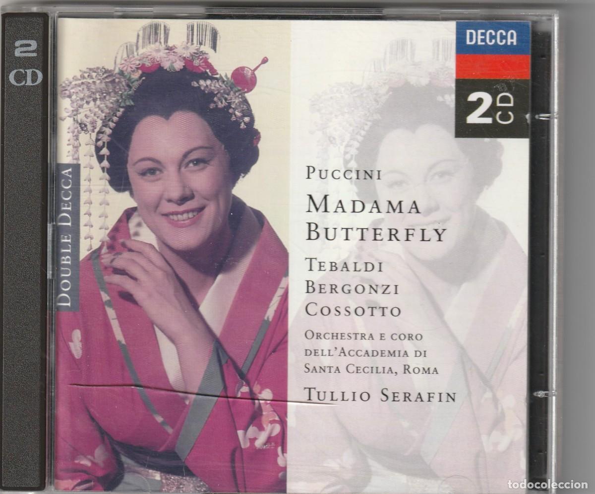 CDs de m&uacute;sica: PUCCINI - MADAME BUTTERFLY (2 x CD DECCA 1997) - Foto 1